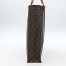 LOUIS VUITTON Monogram Sac Plat Hand Bag M51140 LV Auth fm5103-4