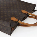 LOUIS VUITTON Monogram Sac Plat Hand Bag M51140 LV Auth fm5103-6