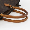 LOUIS VUITTON Monogram Sac Plat Hand Bag M51140 LV Auth fm5103-7