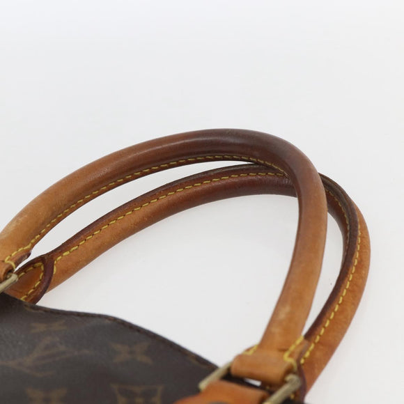 LOUIS VUITTON Monogram Sac Plat Hand Bag M51140 LV Auth fm5103