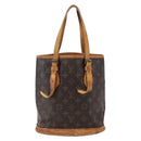LOUIS VUITTON Monogram Bucket PM Shoulder Bag M42238 LV Auth fm5104-2
