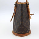 LOUIS VUITTON Monogram Bucket PM Shoulder Bag M42238 LV Auth fm5104-4