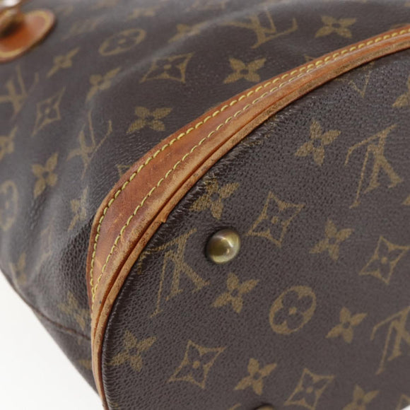 LOUIS VUITTON Monogram Bucket PM Shoulder Bag M42238 LV Auth fm5105