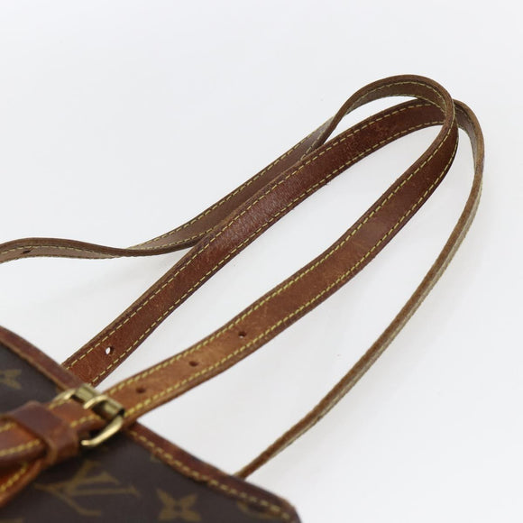 LOUIS VUITTON Monogram Bucket PM Shoulder Bag M42238 LV Auth fm5105