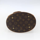 LOUIS VUITTON Monogram Bucket PM Shoulder Bag M42238 LV Auth fm5105-5