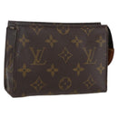LOUIS VUITTON Monogram Poche Toilette 15 Etui M47546 LV Auth fm5107-1