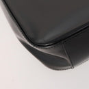 GUCCI Interlocking Bag Patent leather Black Silver 000 2023 0506 Auth fm5110-14
