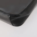 GUCCI Interlocking Bag Patent leather Black Silver 000 2023 0506 Auth fm5110-15