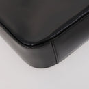 GUCCI Interlocking Bag Patent leather Black Silver 000 2023 0506 Auth fm5110-16