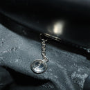 GUCCI Interlocking Bag Patent leather Black Silver 000 2023 0506 Auth fm5110-20