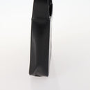 GUCCI Interlocking Bag Patent leather Black Silver 000 2023 0506 Auth fm5110-4