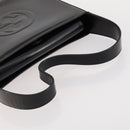 GUCCI Interlocking Bag Patent leather Black Silver 000 2023 0506 Auth fm5110-7