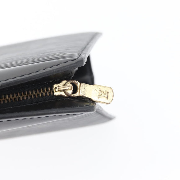 LOUIS VUITTON Epi Trousse Crete Pouch Black M48402 LV Auth fm5112