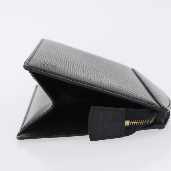 LOUIS VUITTON Epi Trousse Crete Pouch Black M48402 LV Auth fm5112