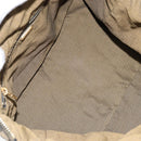FENDI Zucca Canvas Vanity Hand Bag Black Brown gold Auth fm5114-11