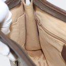 GUCCI GG Supreme Clutch Bag PVC Beige Gold 156 01 061 Auth fm5115-17