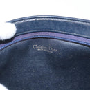Christian Dior Trotter Canvas Oblique Rabbit Mini Roller Bag Navy Auth fm5122-11