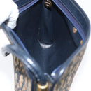 Christian Dior Trotter Canvas Oblique Rabbit Mini Roller Bag Navy Auth fm5122-18