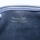Christian Dior Trotter Canvas Oblique Rabbit Mini Roller Bag Navy Auth fm5123-15
