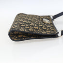 Christian Dior Trotter Canvas Oblique Rabbit Mini Roller Bag Navy Auth fm5123-5