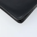 Christian Dior Shoulder Bag Leather Black Gold Auth fm5126-18