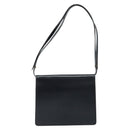 Christian Dior Shoulder Bag Leather Black Gold Auth fm5126-2