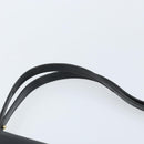 Christian Dior Shoulder Bag Leather Black Gold Auth fm5126-14