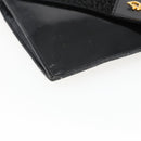 Christian Dior Shoulder Bag Leather Black Gold Auth fm5127-11