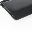 Christian Dior Shoulder Bag Leather Black Gold Auth fm5127-13