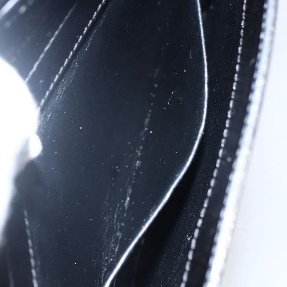 Christian Dior Shoulder Bag Leather Black Gold Auth fm5127