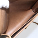 Christian Dior Honeycomb Canvas Shoulder Bag PVC Black Gold Auth fm5132-11