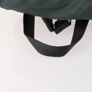 PRADA Backpack Nylon Green Silver Auth fm5140-7