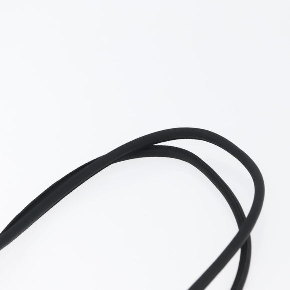 PRADA Tote Bag Nylon Black Silver Auth fm5142