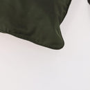 PRADA Shoulder Bag Nylon Green Silver Auth fm5146-9