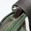 PRADA Shoulder Bag Nylon Green Silver Auth fm5146-10