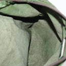 PRADA Shoulder Bag Nylon Green Silver Auth fm5146-18