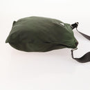 PRADA Shoulder Bag Nylon Green Silver Auth fm5146-3