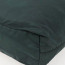 PRADA Tragetasche Nylon Grün Silber Auth fm5147-10