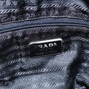 PRADA Tragetasche Nylon Grün Silber Auth fm5147-16