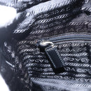 PRADA Tragetasche Nylon Grün Silber Auth fm5147-20