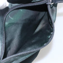 PRADA Tragetasche Nylon Grün Silber Auth fm5147-22