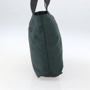 PRADA Tragetasche Nylon Grün Silber Auth fm5147-4
