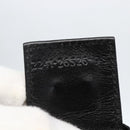 FENDI Hand Bag Nylon Black Gold Auth fm5150-12