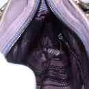 Salvatore Ferragamo Gancini Tote Bag Leather Purple Auth fm5151-19