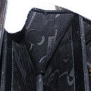 Salvatore Ferragamo Gancini Tote Bag Leather Black Gold Auth fm5152-19
