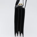 Salvatore Ferragamo Gancini Tote Bag Leather Black Gold Auth fm5152-5