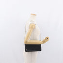 Christian Dior Chain Shoulder Bag Leather Black Gold Auth fm5154-22