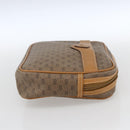 GUCCI Micro GG Supreme Clutch Bag PVC Beige Gold 014 58 0097 Auth fm5160-4