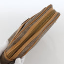 GUCCI Micro GG Supreme Clutch Bag PVC Beige Gold 014 58 0097 Auth fm5160-5