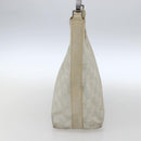 GUCCI GG Canvas Guccissima Bag Suede Light Beige Silver 000 0602 Auth fm5161-3